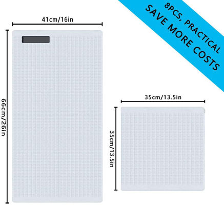 Waffle Square Towel per lavare i piatti morbido non appiccicoso senza perdita di colore Ananas Towel per capelli