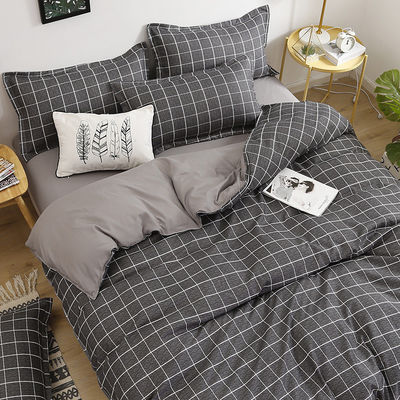Fornitura 100% tessuto di poliestere di lusso copertura di copriletto biancheria da letto set con 2pcs cuscino cassa