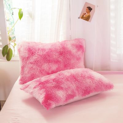 Densità di tessuto 173 * 118 Set di biancheria da letto in velluto da 4 pezzi di visone cristallino latte coniglio