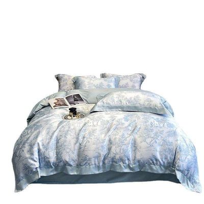 Migliora la tua biancheria da letto di nozze con Tencel Set biancheria da letto e set di cuscino stampato