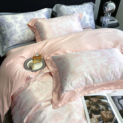 Migliora la tua biancheria da letto di nozze con Tencel Set biancheria da letto e set di cuscino stampato