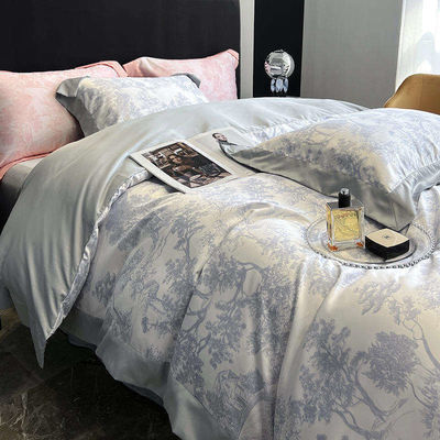 Migliora la tua biancheria da letto di nozze con Tencel Set biancheria da letto e set di cuscino stampato