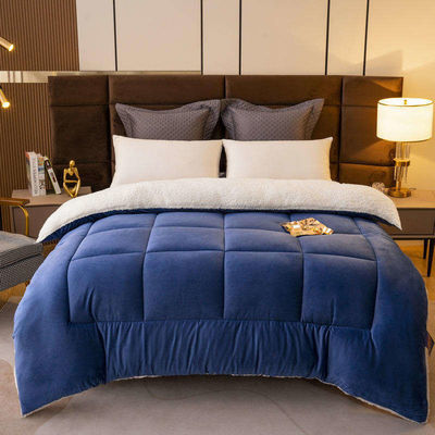Home 2023 Spessore rosa chiaro solido soffici comodini per inverno biancheria da letto super calda