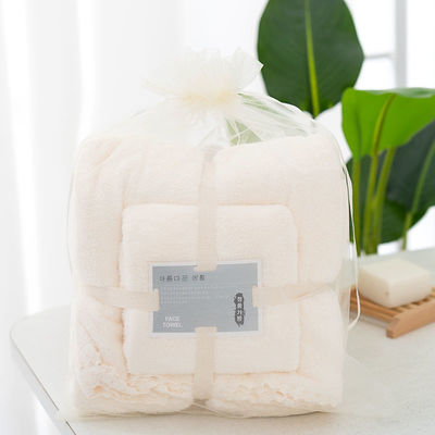 Set di asciugamani per bagno in microfibra in maglia di corallo perfetto per tutti
