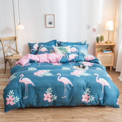 Stampa Reattiva Luxury 4pcs Set Lettiera per Personalizzazione Single Double Queen King Size