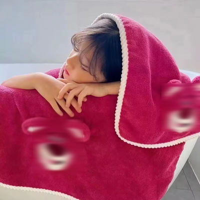 Assorbimento dell'acqua super forte Set di asciugamani per bambini Set di velluto di corallo Set con disegno animato