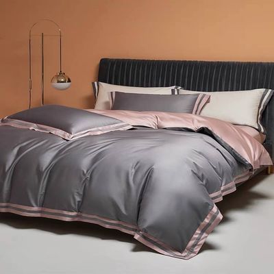 Mercury Home Textile 80s 400TC Set di biancheria da letto High Meticulous Cotton King Size Lenzuola