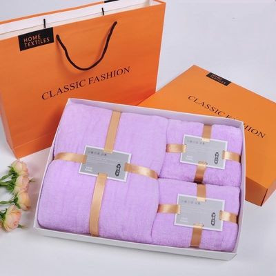 Set di lusso a prova di bambino 3 in 1 Hotel Designer Coral Fleece Bagno Bagno Set