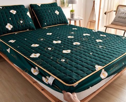 Home Infissi a coltello Protezioni per materassi stampati a misura per materassi a spazzola per cuscinetti di protezione del letto