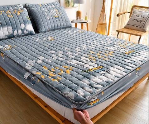 Home Infissi a coltello Protezioni per materassi stampati a misura per materassi a spazzola per cuscinetti di protezione del letto