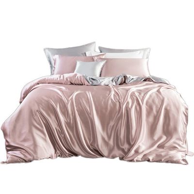 19 mm Conteggio dei fili Set di fogli montati 100% seta Oeko-TEX Certificato Copertura di copertura inclusa