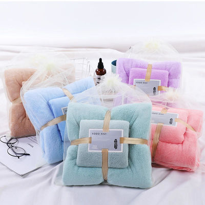 Set di asciugamani da bagno 3pcs Assorbimento di acqua super forte per la casa Hotel matrimoni souvenir