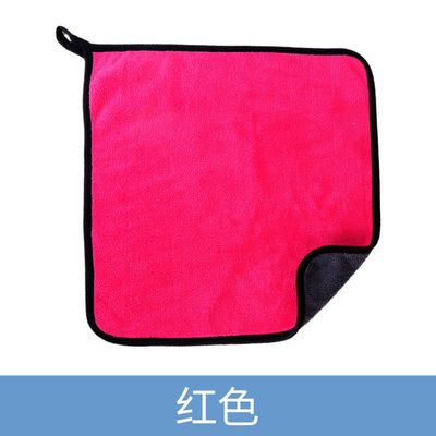 30*30 asciugamano per auto in fibra superfine con forte assorbimento dell'acqua e design speciale