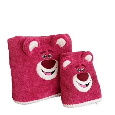 Assorbimento dell'acqua super forte Corallo velluto Bagno Towel Set 2PCS Set per i regali di nozze