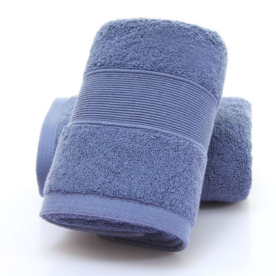 Home Hotel Spa Ect 35*35cm Embroidered LOGO Towel di cotone Bianco Assorbente completamente di cotone
