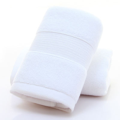 Home Hotel Spa Ect 35*35cm Embroidered LOGO Towel di cotone Bianco Assorbente completamente di cotone