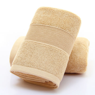 Home Hotel Spa Ect 35*35cm Embroidered LOGO Towel di cotone Bianco Assorbente completamente di cotone