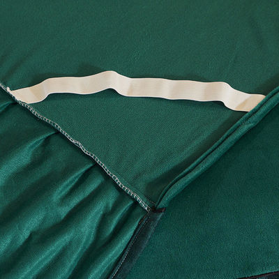 Etichetta di ricamo di lusso Comodità di coperte da sposa Set di biancheria da letto con ripieno di cotone