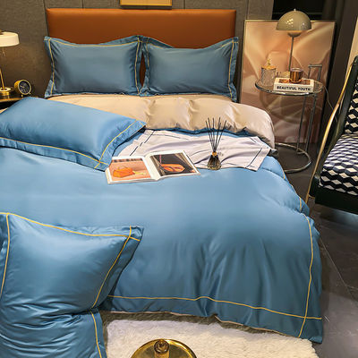Custom Solid Color Washing Silk Quilt Cover Full Size Copertura di copriletto Letto Set con 1