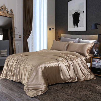128x68 Densità di tessuto 100% di seta pura satinato copertura set per letti di lusso hotel