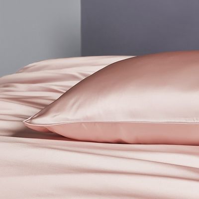 128x68 Densità di tessuto 100% di seta pura satinato copertura set per letti di lusso hotel