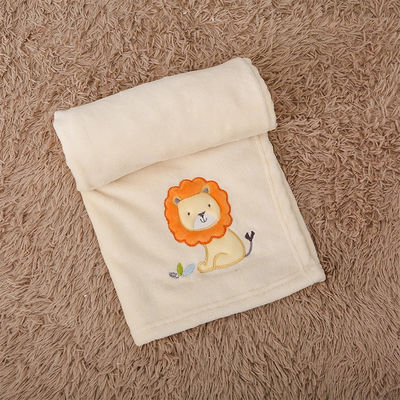 Comodini morbidi e traspiranti ricami Set di coperte per bambini per collezione femminile
