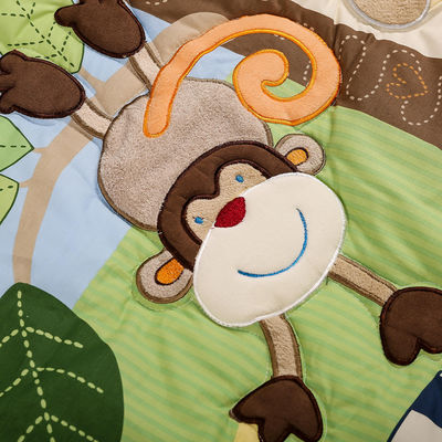 Comodini morbidi e traspiranti ricami Set di coperte per bambini per collezione femminile