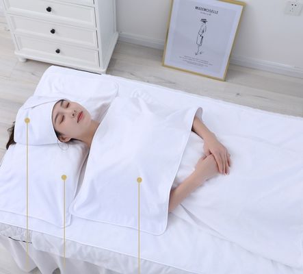 Set di asciugamani da bagno in microfibra da 5 pezzi perfetto per la pulizia del viso e i trattamenti di lusso.