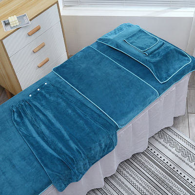 Set di asciugamani da bagno in microfibra da 5 pezzi perfetto per la pulizia del viso e i trattamenti di lusso.