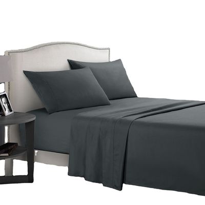 100% di poliestere spazzolato Pongee Microfibra Letto Set per hotel tutte le stagioni biancheria da letto