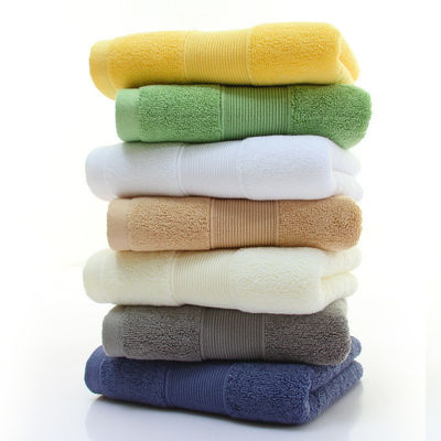 Tutti i gruppi di età 100% cotone Set di asciugamani personalizzati per la pulizia del viso 35*35/35*75/70*140cm