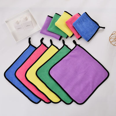 Asciugamano per auto Coral Velvet Cleaning Absorbent Rag Microfiber Asciugamano per auto Custom 30*30cm