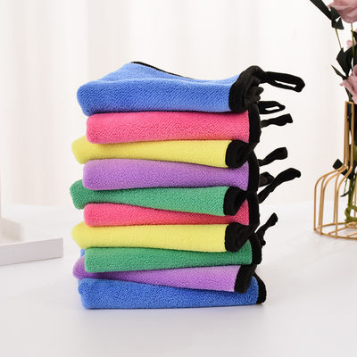 Asciugamano per auto Coral Velvet Cleaning Absorbent Rag Microfiber Asciugamano per auto Custom 30*30cm
