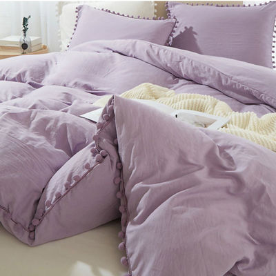 Set di biancheria da letto in microfibra King Size con temperatura di lavaggio di 30 gradi e numero di tessuti di 40