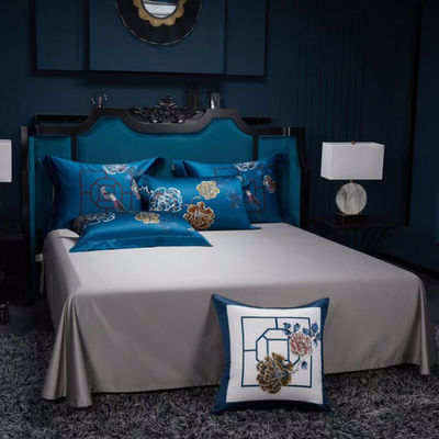 120 Tissu Count Comforter Set Letto Advantage Set di lenzuola di seta Set di lenzuola di coperta