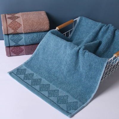 Asciugamano di cotone puro assorbente addensato, morbido, semplice, regalo per la casa, asciugamano per il viso, cotone