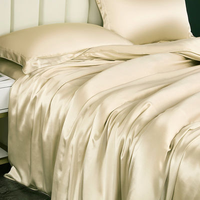 100% 6A Puro Seta Comforter Set Letto di lusso Set Letto di seta con logo personalizzato