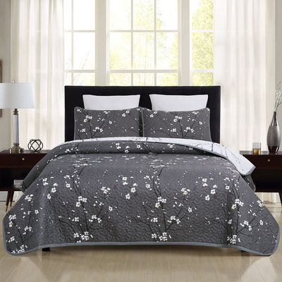 100% poliestere Patchwork Quilt Set Set 3 pezzi Set di biancheria da letto con comodino e set di lenzuola