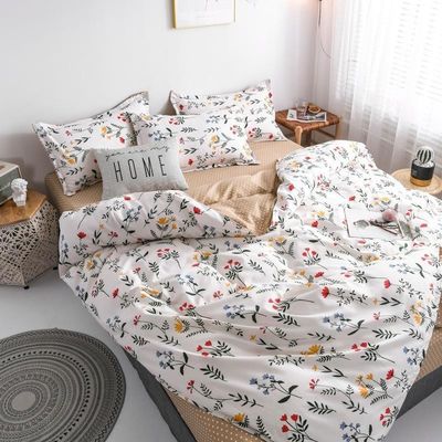 Set di biancheria da letto per coperte di stile attraente e alla moda con densità di tessuto anti-acari di polvere 173*118