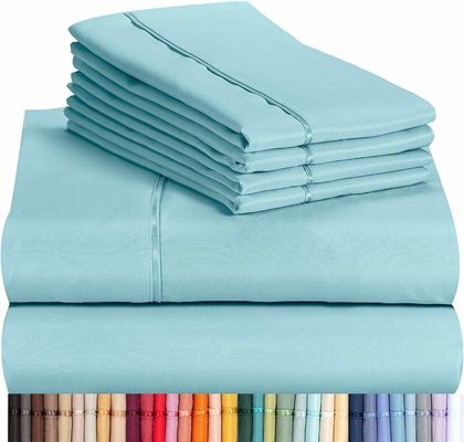 Crea una camera da letto accogliente con morbida biancheria da letto in cotone egiziano da 1800tc