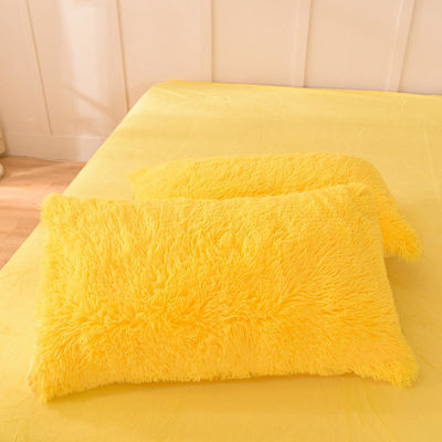 128x68 Densità di tessuto Vernice pelliccia velluto pelosa biancheria da letto di peluche set 4 pezzi colore arcobaleno