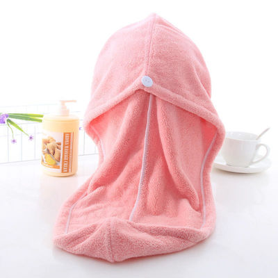 Disegni di stampa personalizzati Microfibra elastica Turban Towel Wrap per asciugare i capelli sotto la doccia