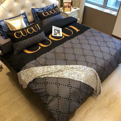 60 Conteggio di tessuti Ultra Soft 2023 Lavatorio Silk Comforter Cover biancheria da letto Set per biancheria da letto