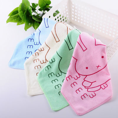 Asciugamano per bambini in microfibra da cucina 25*25cm Asciugamano per bambini ad assorbente morbido