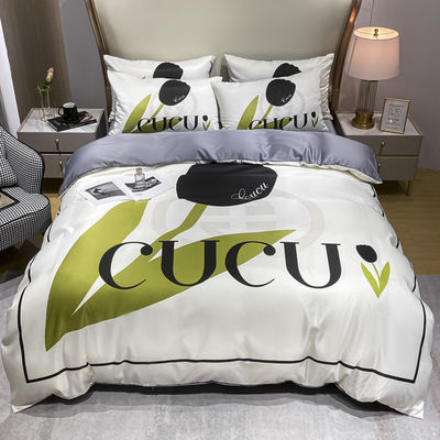 200TC biancheria da letto di lusso per tutte le stagioni King Size Set biancheria da letto con design di moda