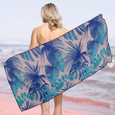 Asciugamano da spiaggia in microfibra personalizzato con assorbente QUICK-Dry e design stampato