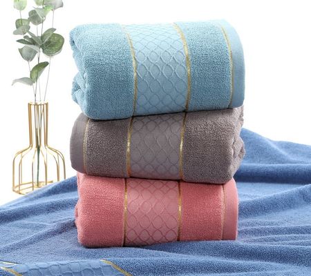 Asciugamani per la pulizia del viso di cotone bianco al 100% ad alto assorbimento per la casa/l'hotel/lo sport/i viaggi/i regali