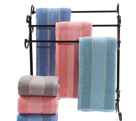 Asciugamani per la pulizia del viso di cotone bianco al 100% ad alto assorbimento per la casa/l'hotel/lo sport/i viaggi/i regali
