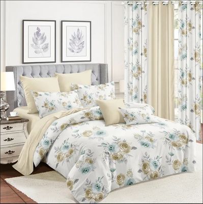 Set di biancheria da letto natalizia di dimensioni king 2023 con lenzuola montata e numero di fili 200TC