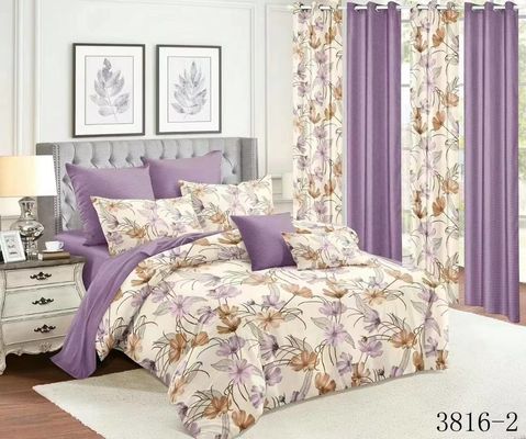 Set di biancheria da letto natalizia di dimensioni king 2023 con lenzuola montata e numero di fili 200TC